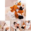 Adorable Fox Plush Pillow For Sofa And Bed Decorative Cushion Soft Stuffed Toy