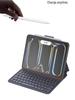10th Gen iPad Keyboard Case for Air 6/5, Magnetic Floating Double-Sided Clip Bluetooth, 12.9" (2022)