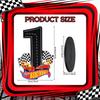 7Pcs Birthday Candles Set,Cake Numeral Candles,Racing Cars Themed Birthday Candles for Cake Candle Checkered Decoration 1