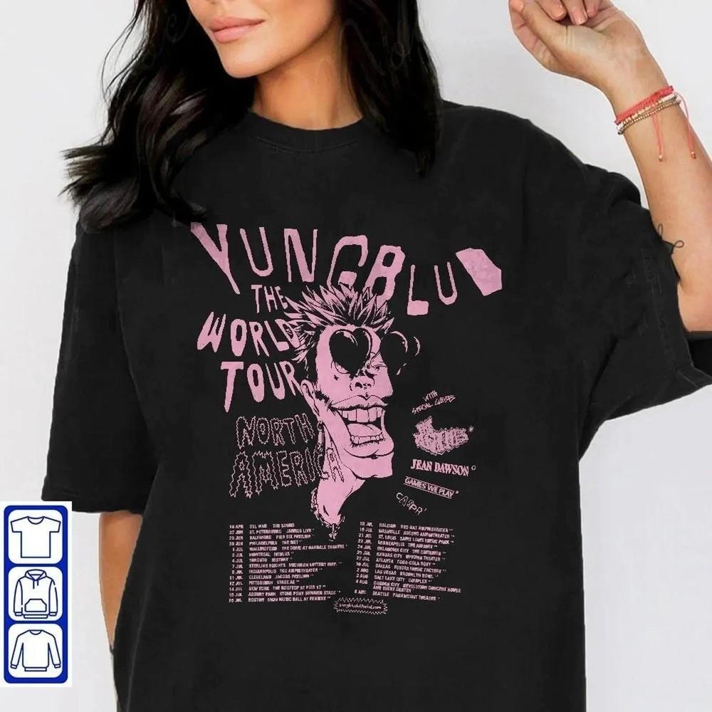 30% Yungblud North America Idols World Tour 2025 Fan Gifts unisex T-Shirt Unisex T-Shirt XXXXL