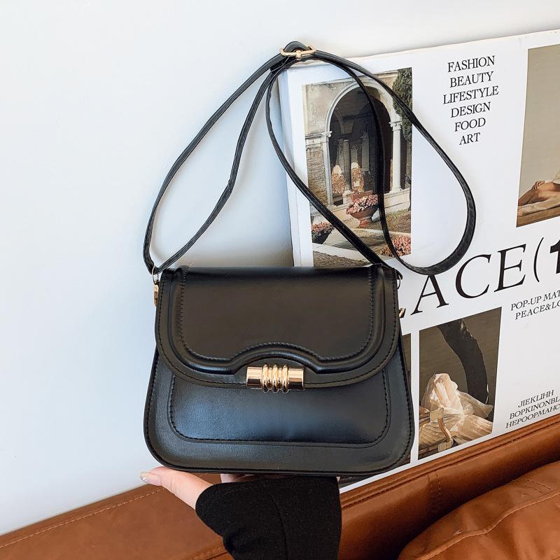 Retro Niche Versatile Crossbody Bag Fashion Shoulder Bag Small Square Bag For Women Casual Commuting Saddlebag