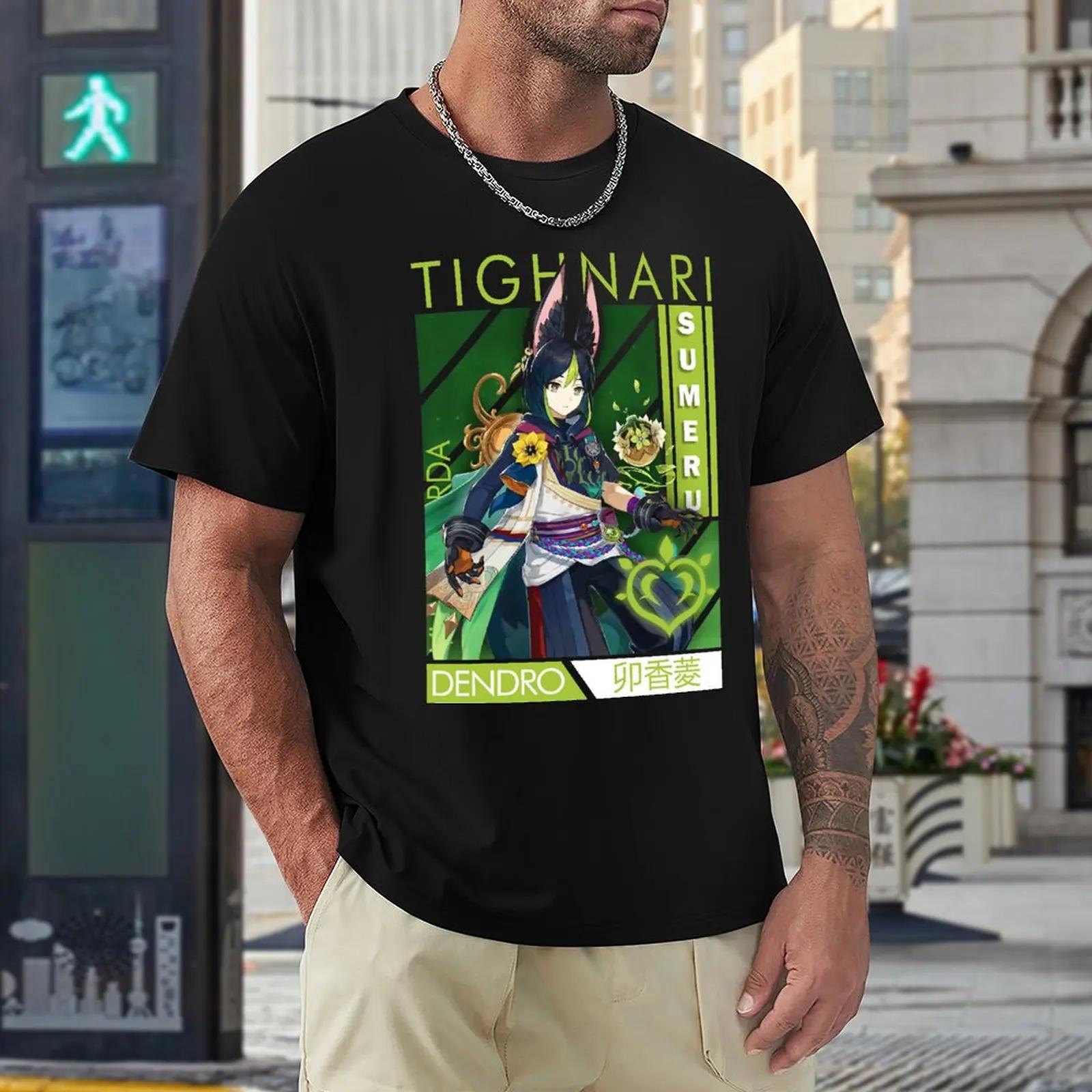 

Tighnari Genshin Impact Classic For Sal T-shirt Fresh Sport Geeky Tees Funny Graphic Home USA Size S
