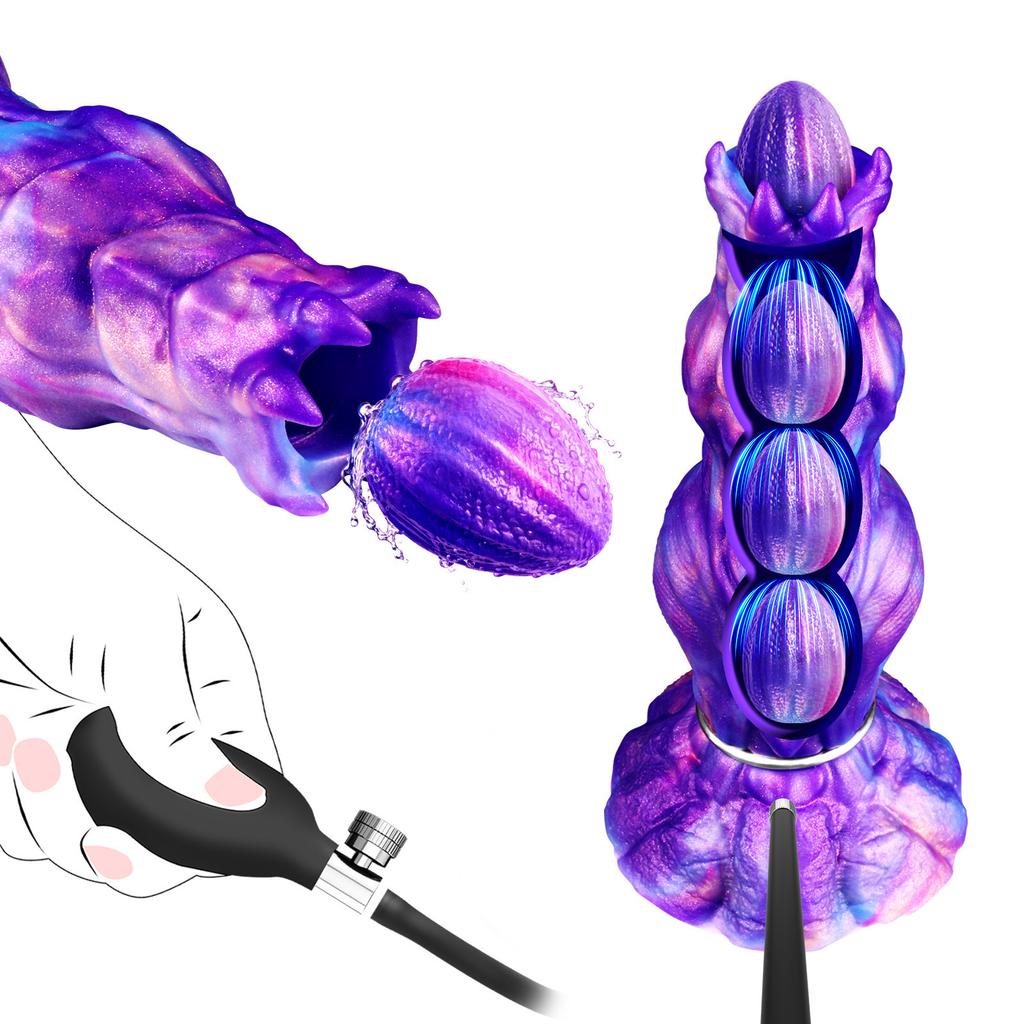 New Male And Female Silicone Egg Laying Emission Anal And Vaginal Plug Posterior Anal Plug  Anal Penetration Type