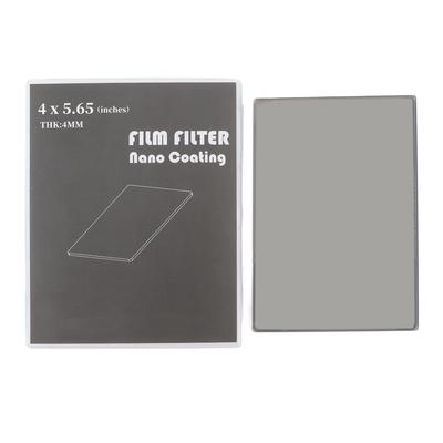 Filtro ND Quadrato 4x5,65 Pollici Vetro Ottico HD Rivestimento Multistrato Rettangolare Densità Neutra