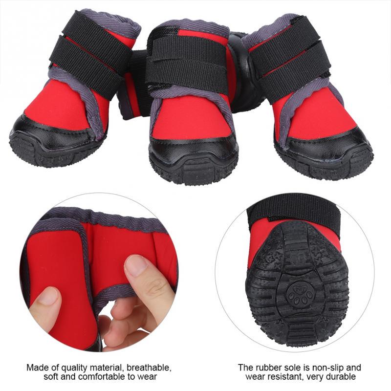 Buy 4Pcs Pet Puppy Shoes Large Dog NonSlip Outdoor Sports Climbing