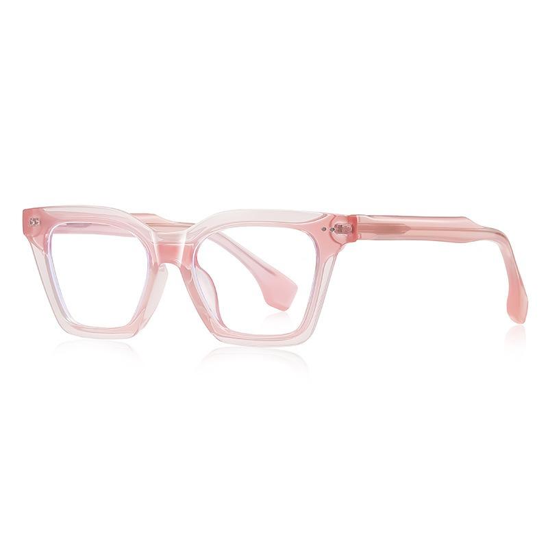 

Retro Glasses Frame for Woman Reading Glasses Anti Blue Light Myopia Glasses TR90 Prescription Optical Eyewear розовый
