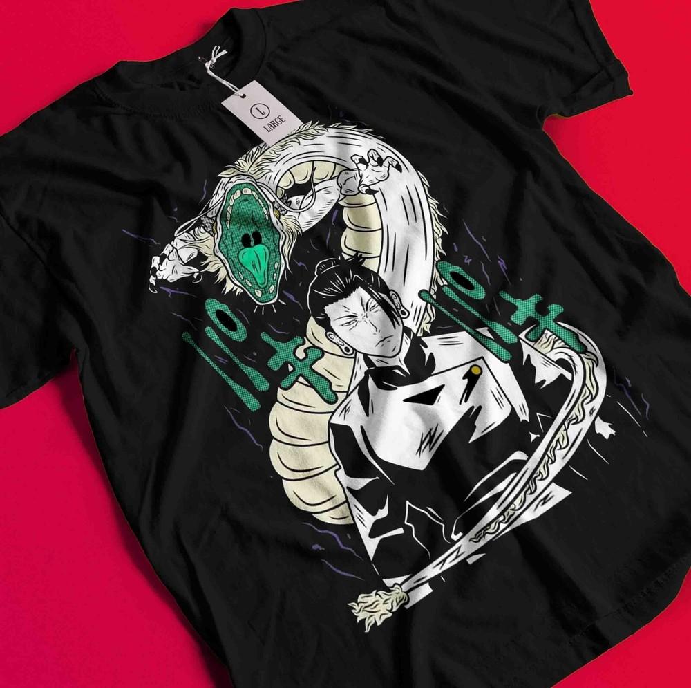 

Geto Suguru T-Shirt Gojo Satoru Shirt Jujutsu Kaisen Tshirt Toji Tee Sukuna Toji BB1428 2XL
