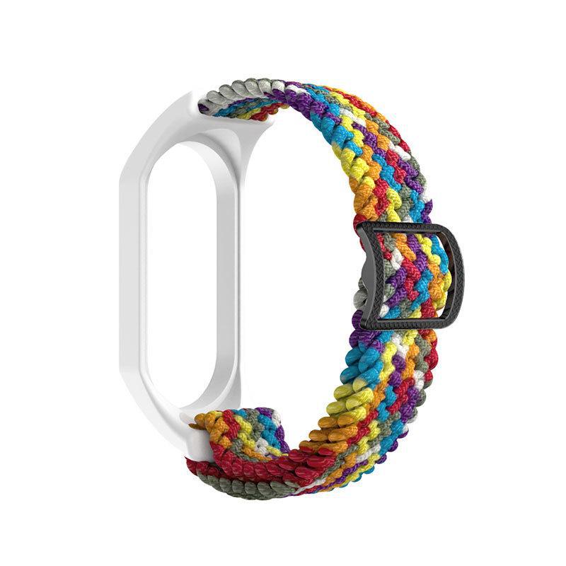 

Универсальный плетеный эластичный нейлоновый ремешок для Xiaomi Mi Band 7/5/6 Xiaomi Mi Band 5/6/7 Elastic Nylon Strap