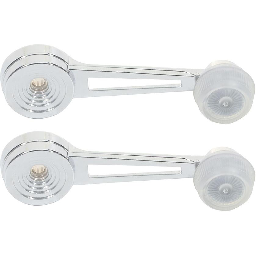 

LUJUNTEC Interior Door Handles Window Crank Handle,Front Rear Door Handles Driver Left Passenger Right Side,Replacement for 1973-1986 for Ford for