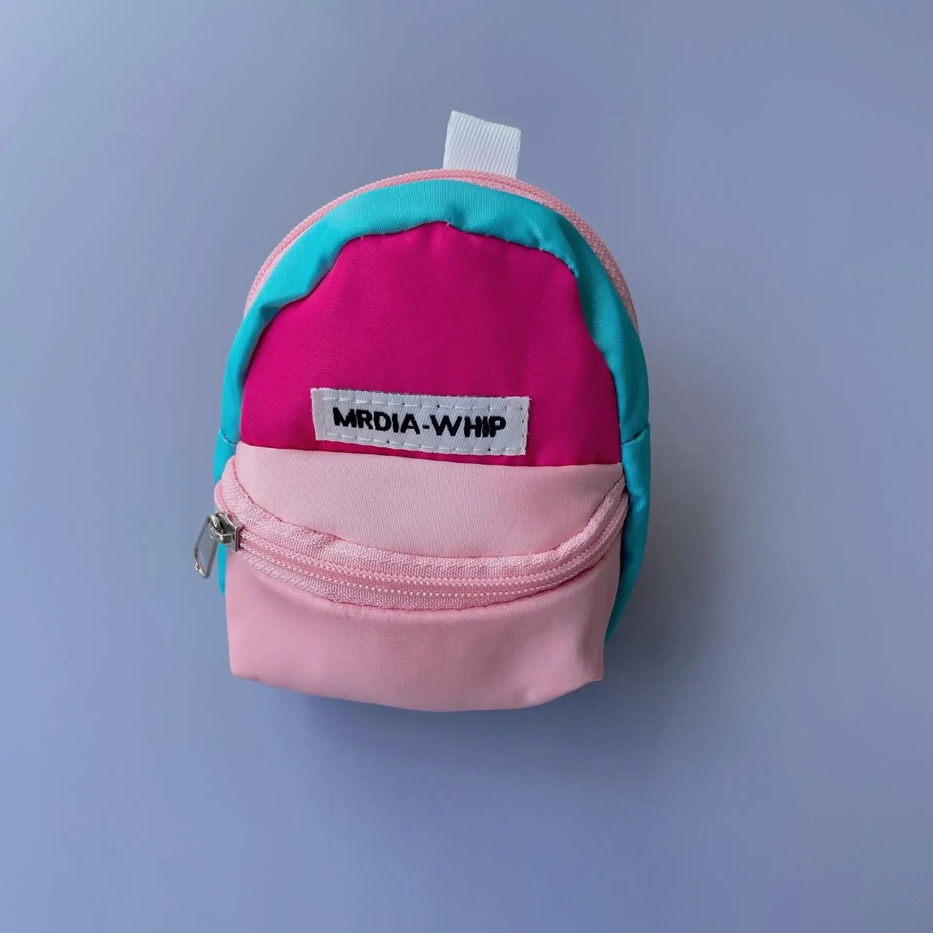 Красочный детский кошелек на молнии с наушниками для монет Kawaii Mini Backpack сумка — фото 8
