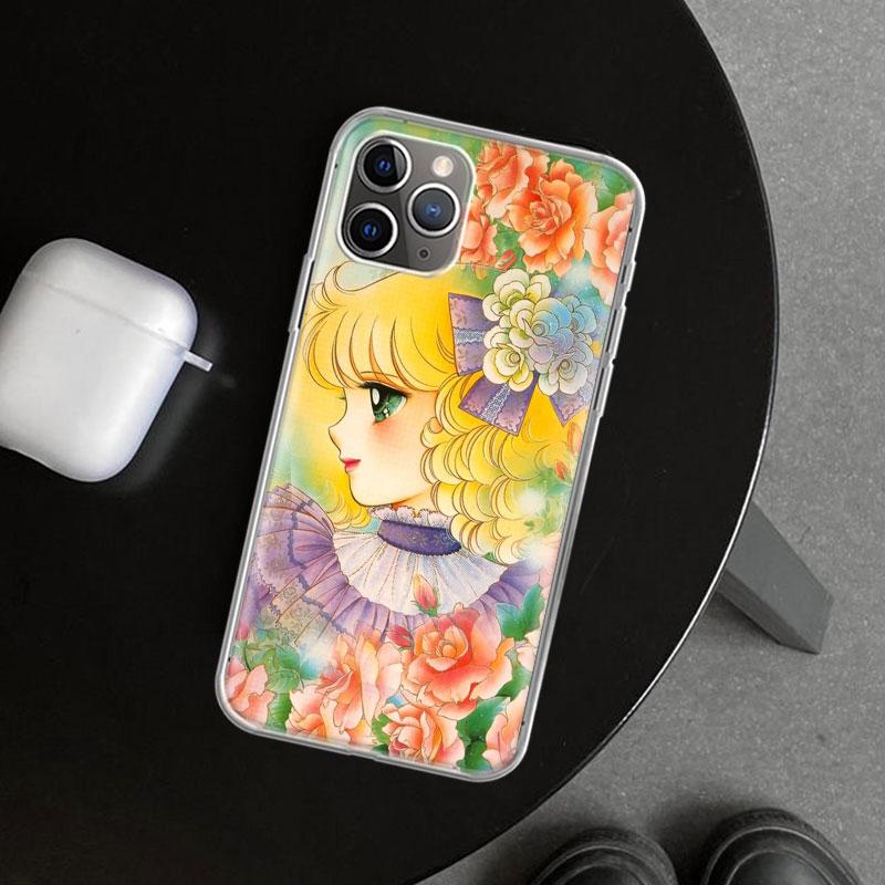 Anime Candy Phone Case Cover for iPhone 11 12 13 Mini 14 15 Plus 16 Pro Max 17 Air 7 8 + SE Art Customized Fundas 11 12 13 Mini