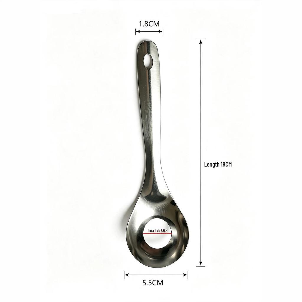 Multi-functional Stainless Steel Meatball & Fish Ball Maker Spoon