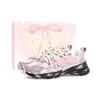 V2K Run Mesh Slip Resistant, Abrasion Resistant, Height Increasing Low Top Casual Running Shoes Women's Black Pink HV5997-161(Team2123-BOX)