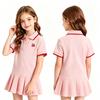Girls Color Print Casual Dress for Summer Everyday Wear