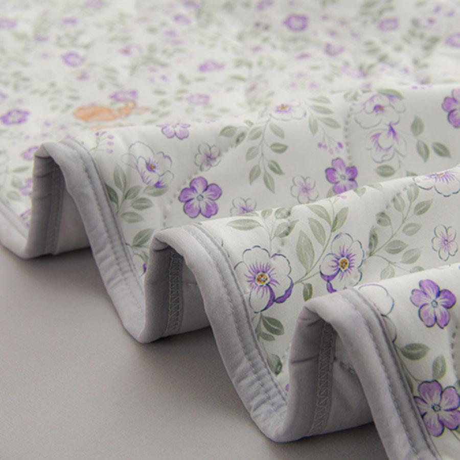 New Florals Spring Summer Blanket For Single Double Soft Skin-Friendly Quilt Breathable Comfortable Air Conditioning Comforter