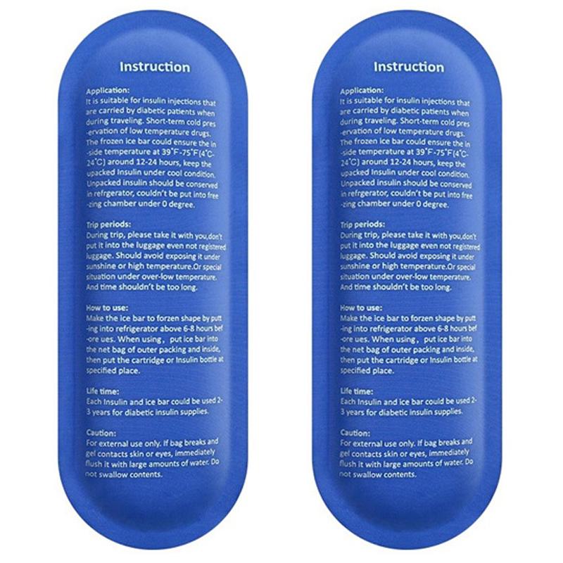 Portable Insulin Cooling Bag Carry-on Protector Waterproof Diabetic Medication Storage Bag for Insulin Pen Daily Life and Trips