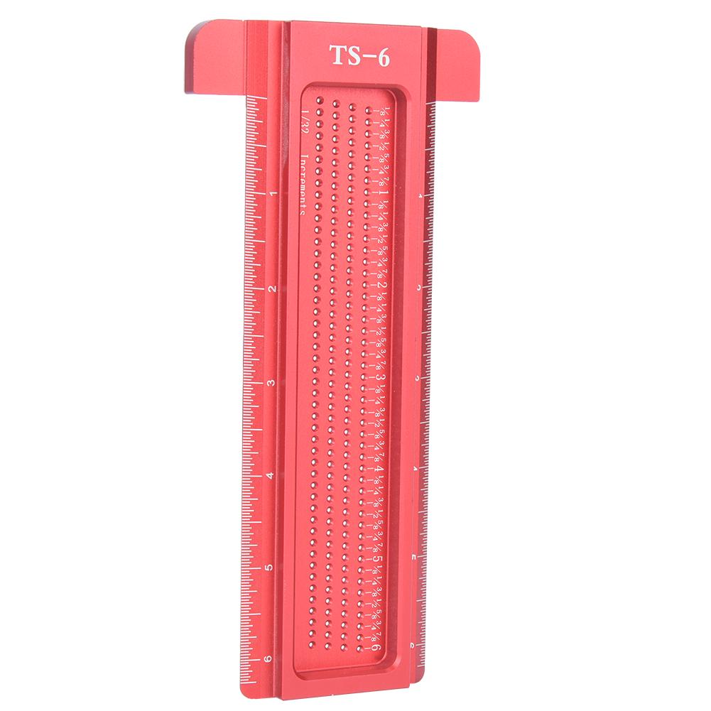 

Т-образный разметчик для деревообработки, линейка из алюминиевого сплава, плотницкий измерительный инструмент