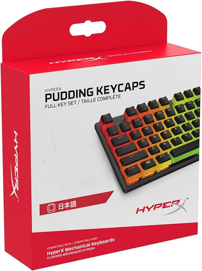 

Pudding key top full 108 key set [Japanese layout] HKCPXA-BK-JP/G (4P5P4AJ#ABJ) [Product] чорний