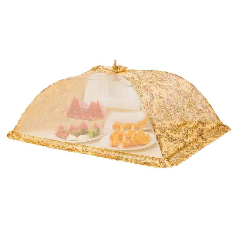 Skládací stolní poklop na jídlo: Ochrana proti komárům a prachu pro zbytky jídel