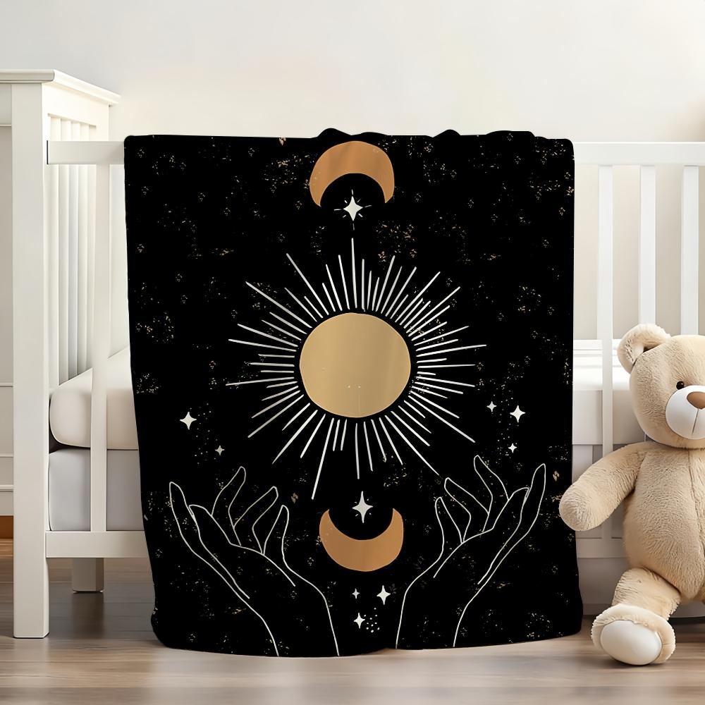 C Celestial H Hands A Art P Print Blanket Soft and Skin Friendly For Couch Bed Napping Bedspread All Seasons Comforter