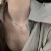 Titanium Steel Cross Pendant with Non-fading Clavicle Chain - Stylish & Cool Women's Accessory