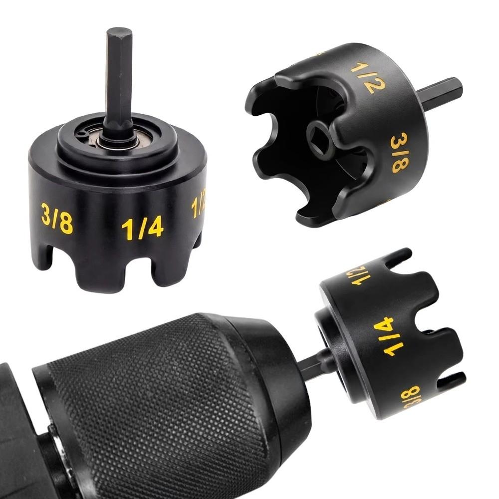 Impact Drill Compatible Bolt Extractor Tool Multipurpose Nuts Spinning Drill Kit For Threaded Rods
