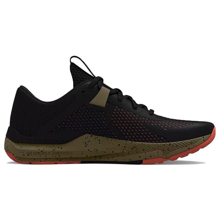 Under Armour Project Rock BSR 2 Black Tent Unisex Sneakers 3025081-002