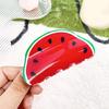 Modern Fruit Shape Hair Holder Birthday Hairpiece Acrylic Clamps Hairp Decoration for Creative Hairdos Home or Event