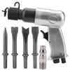Ciocan pneumatic cu aer de 150mm și set de lopată cu daltă și mâner rotund