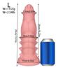 Extra Large PVC Soft Dildo Fisting Butt Plug Masturbator Anal Dilator Adult Sex Toy Big Dick Strap on Penis