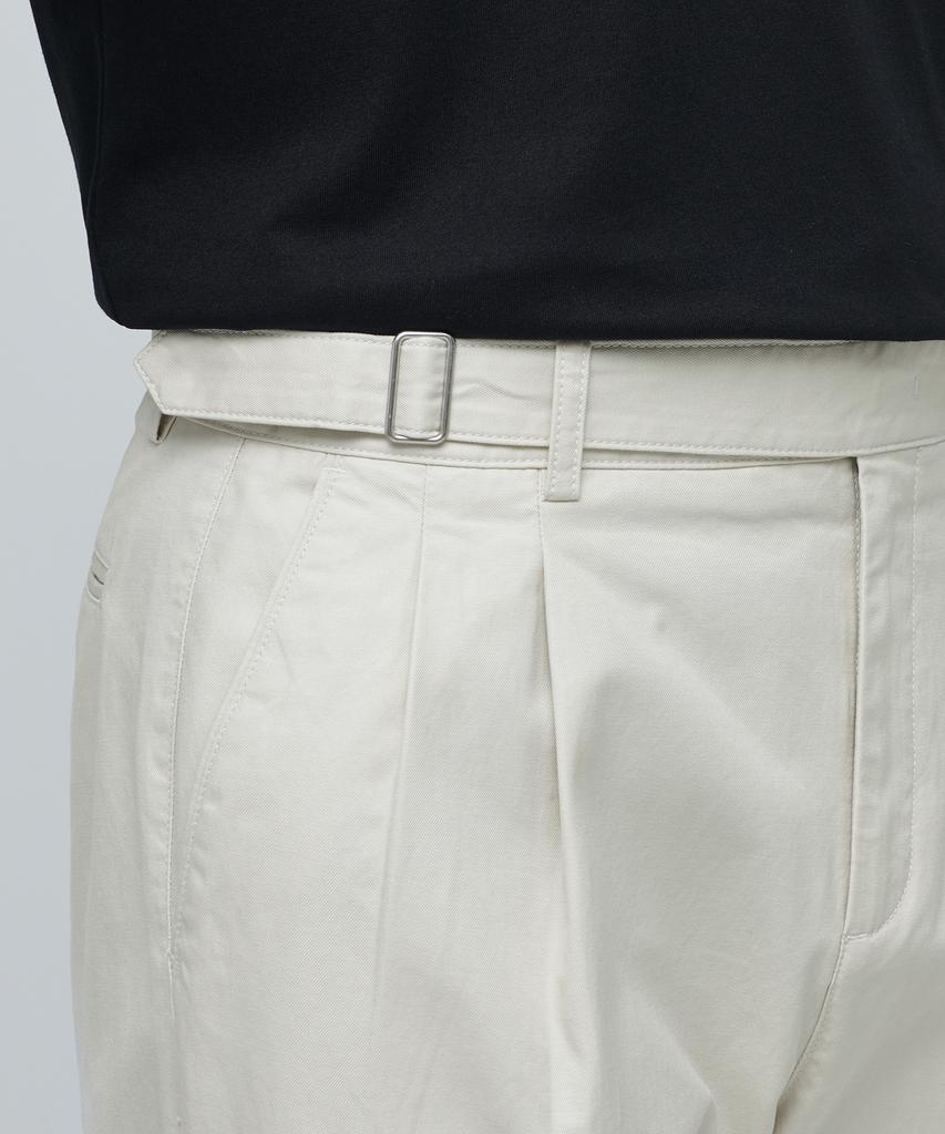 MUSINSA STANDARD Cotton Gurkha Pants [Cream]