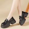 Sensual Senior Retro British Style Single Shoe Design Shallow Mouth Internet Celebrity Female Mary Jane Shoes Foot Niche 