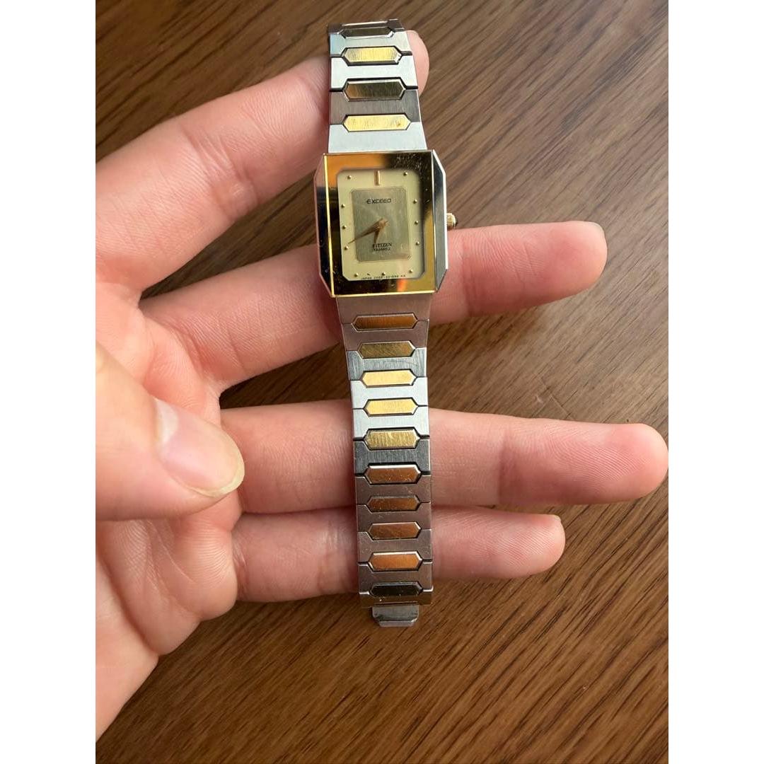 Used [New battery] citizen rectangular square tank good condition