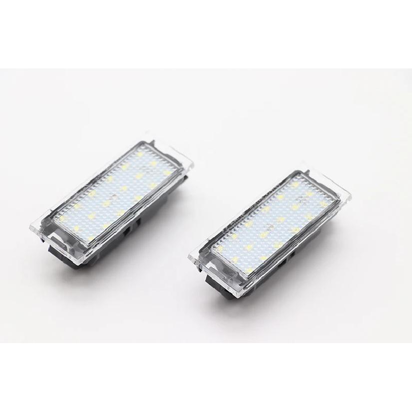 Car LED Number License Plate Lights For Renault Megane 2 Clio Laguna 3 Megane 3 Twingo Master Vel Satis