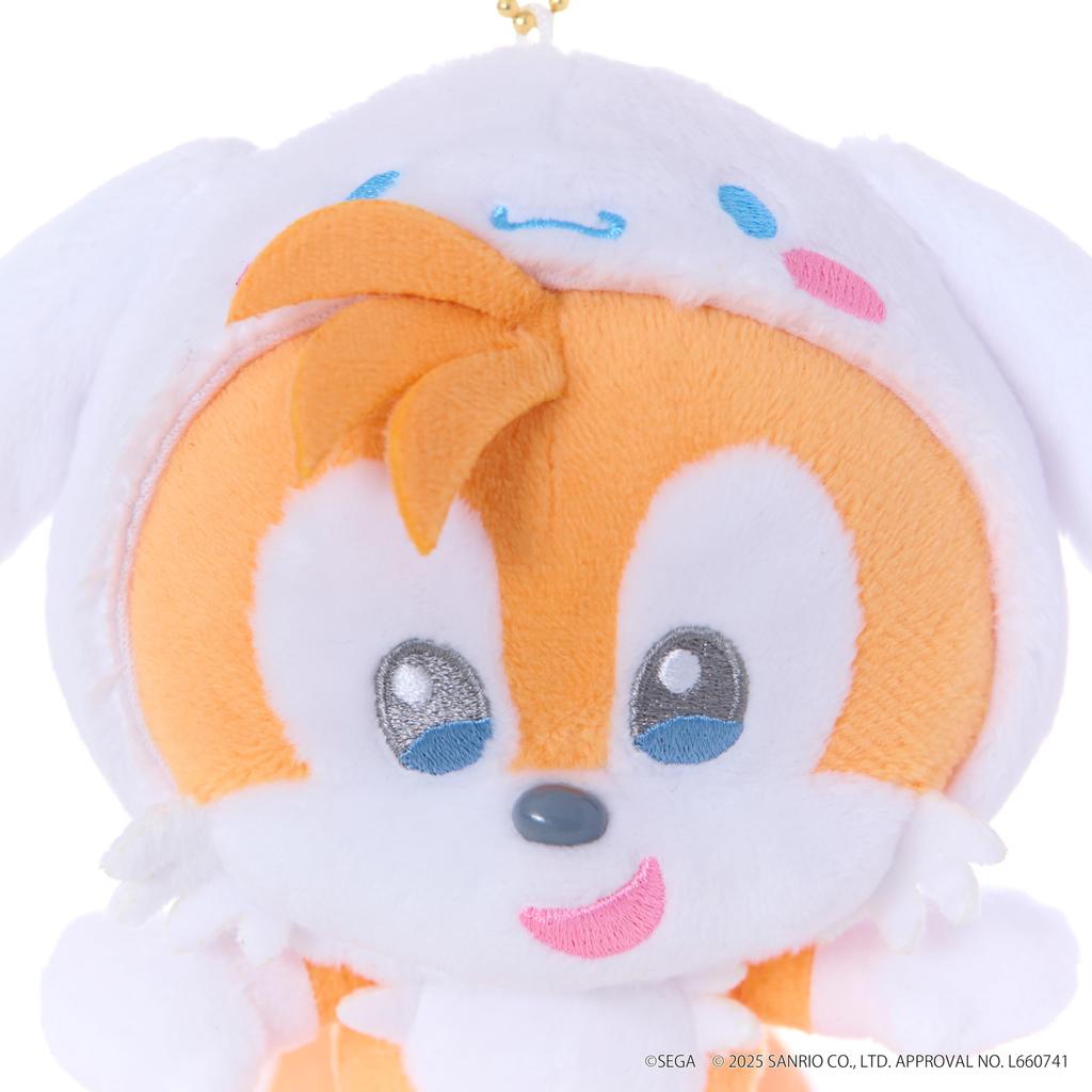 Sega Fave SONIC FRIENDS Sanrio Characters Mascot Tails X Cinnamoroll &