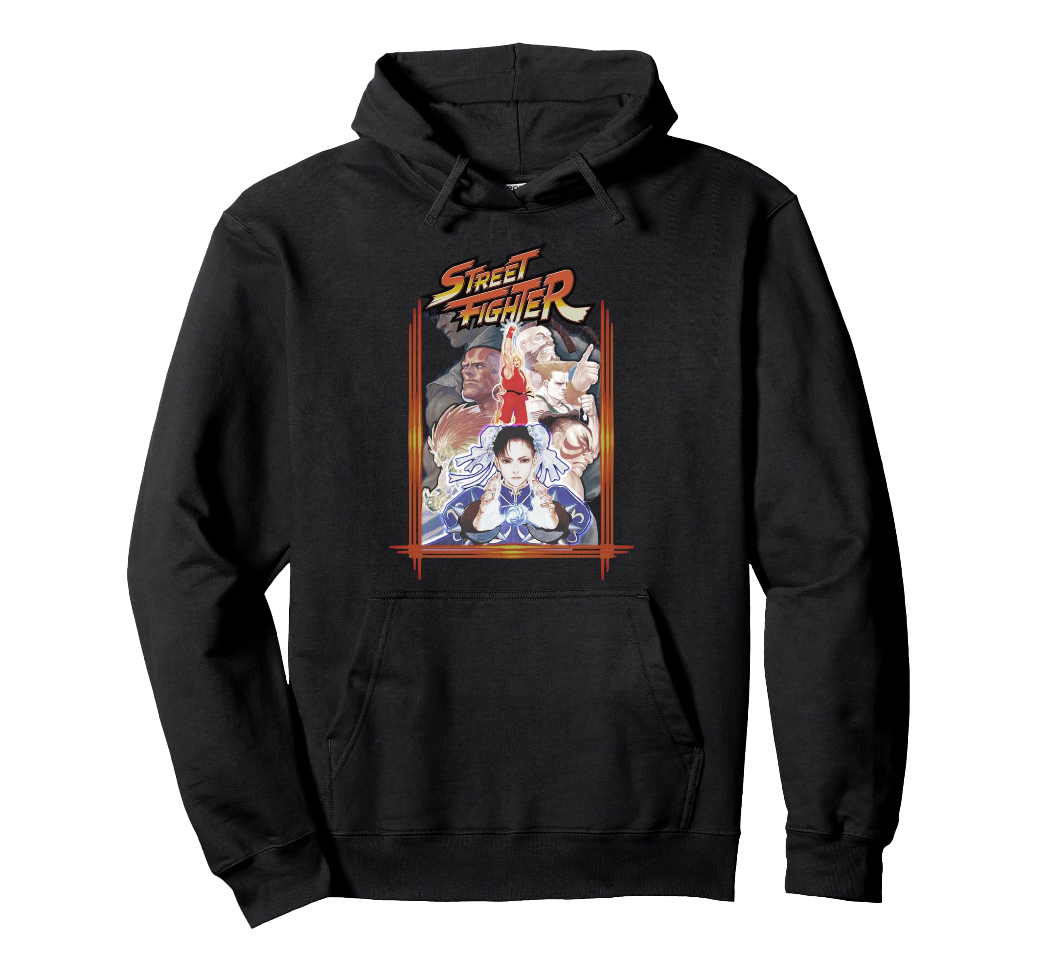 

Street Fighter Poster Cover Epic Battle Royale Iconic Gamer Hoodie