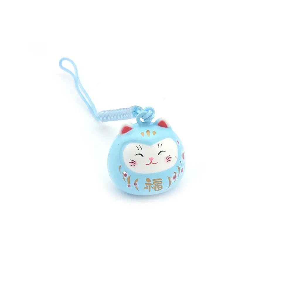 Cartoon Phone Pendant Bag Pendant Keychain Pendant Japanese Lucky Cat Keychain Phone Charm Mobile Phone Strap Maneki Neko
