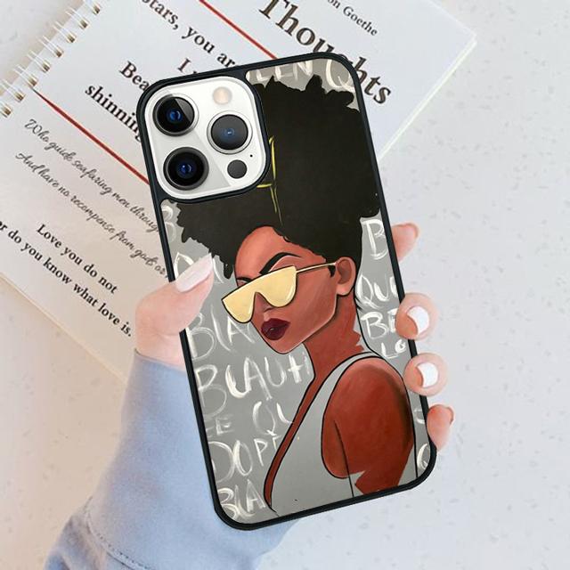 Black Girl Magic phone Case Cover For iPhone 17 Air 16 15 14 Plus Apple 11 12 13 Pro Max coque