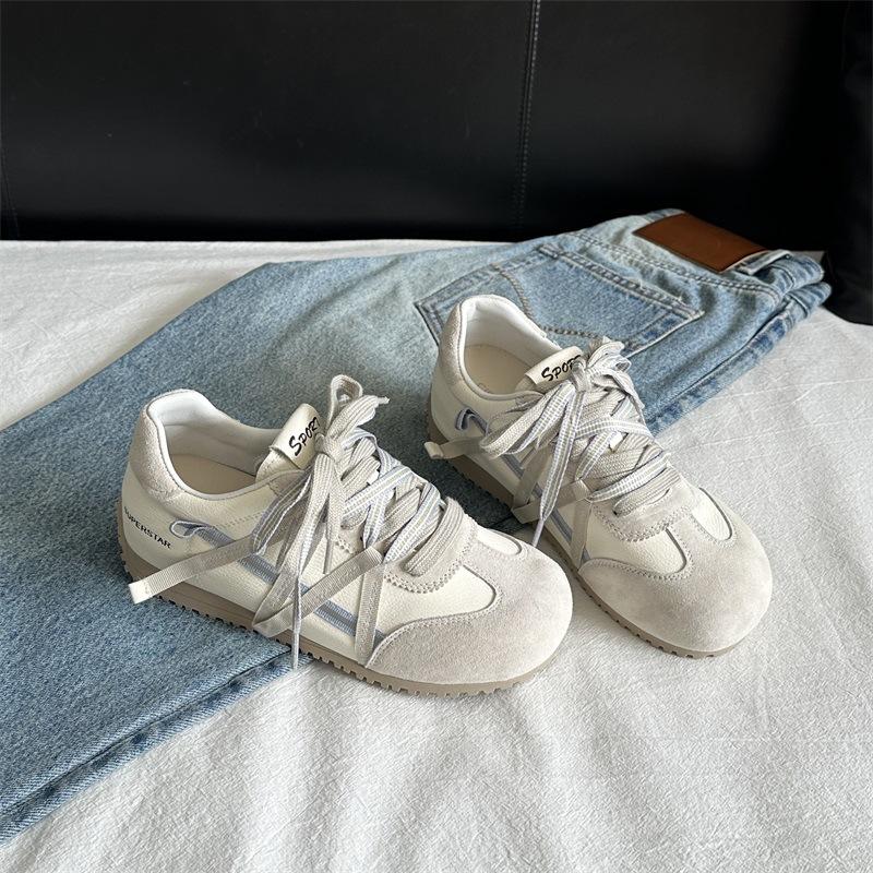 

Blue Cabinet Bleken~ Autumn new leisure sports moral training shoes heightened thick-soled Forrest Gump women s shoes non-slip women 35 бежевый