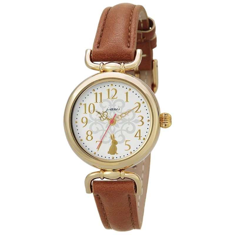 

[J-Axis] ladies watch antique animal icon watch HL194-BR brown