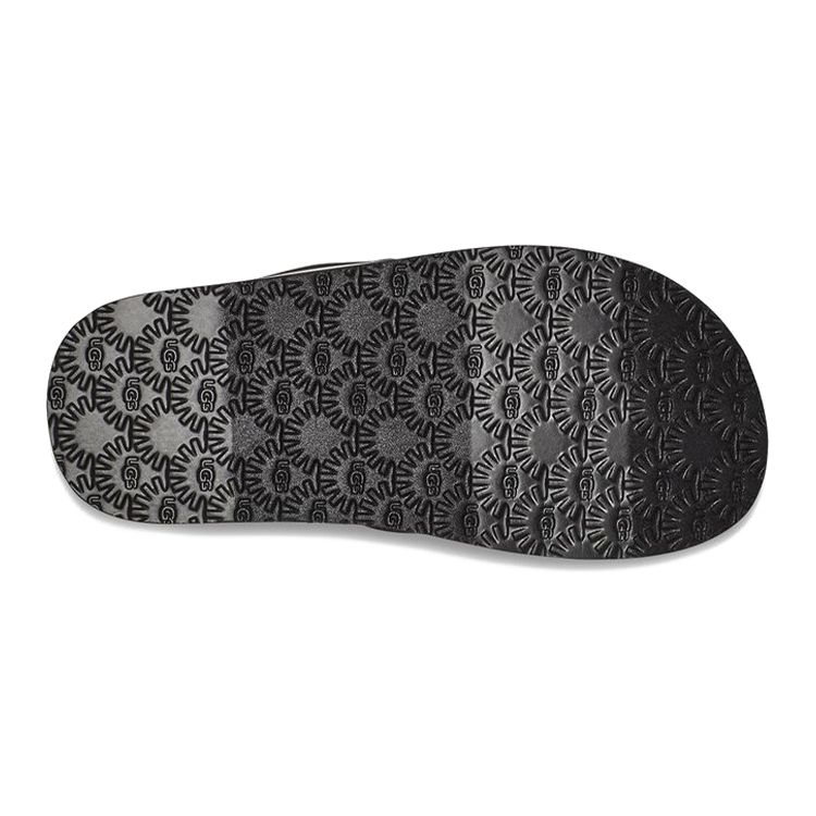 UGG Sandali morbidi e comodi in tessuto di nylon per ragazzi Sandali per bambini Nero 1124914K-BLK