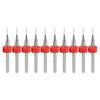 Professionelles Hartmetall-Gravierfräser-Bit-Set 10 Stück 0-11mm Durchmesser