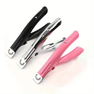 1 Stück Professioneller Nagelkapselschneider U-förmiger Falscher Acryl-Nagelspitzenschneider Edelstahl Schneid-Trimmer Maniküre Schere