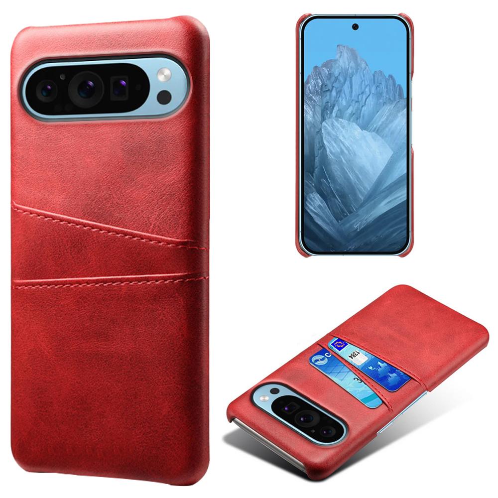 For Google Pixel 9/Pixel 9 Pro Phone Case Hard PC Shell with Dual Card Slots