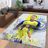 Soccer carpet Inspire Designed floor mat, suitable as a non-slip mat for the living room or bedroom sofa