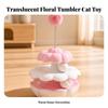Interactive Cat Toy Flower-Shaped Tumbler Enrichment