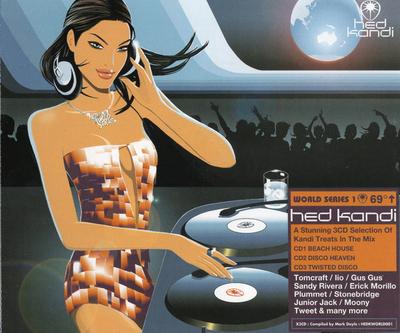 CD VARIOUS - Hed Kandi World Series 1 HEDKWORLD001 Hed Kandi 2003 Nicht Japan Dance & Electronica Gebraucht