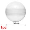 Empty Round Clear Capsules Toys Storage Case Egg Gumball Machines Small Container for Kids Party Favor Prize Toy Vending Eggs