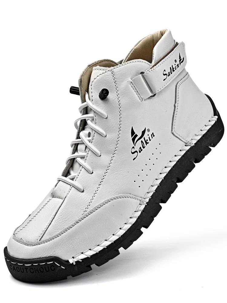 Original Brand Men Shoes for Low Price Tennis Man Trend  Cowhide Leather Loafers Leisure Sneaker Comfortable Men's Shoes