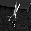 Black And Gold Hair Salon Professional Haircut Hairdressing Scissors Flat Scissors Bangs Scissors Thin Scissors Combination Barber Only